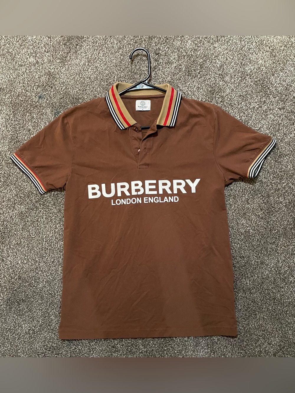 Burberry Brown Polo Shirt